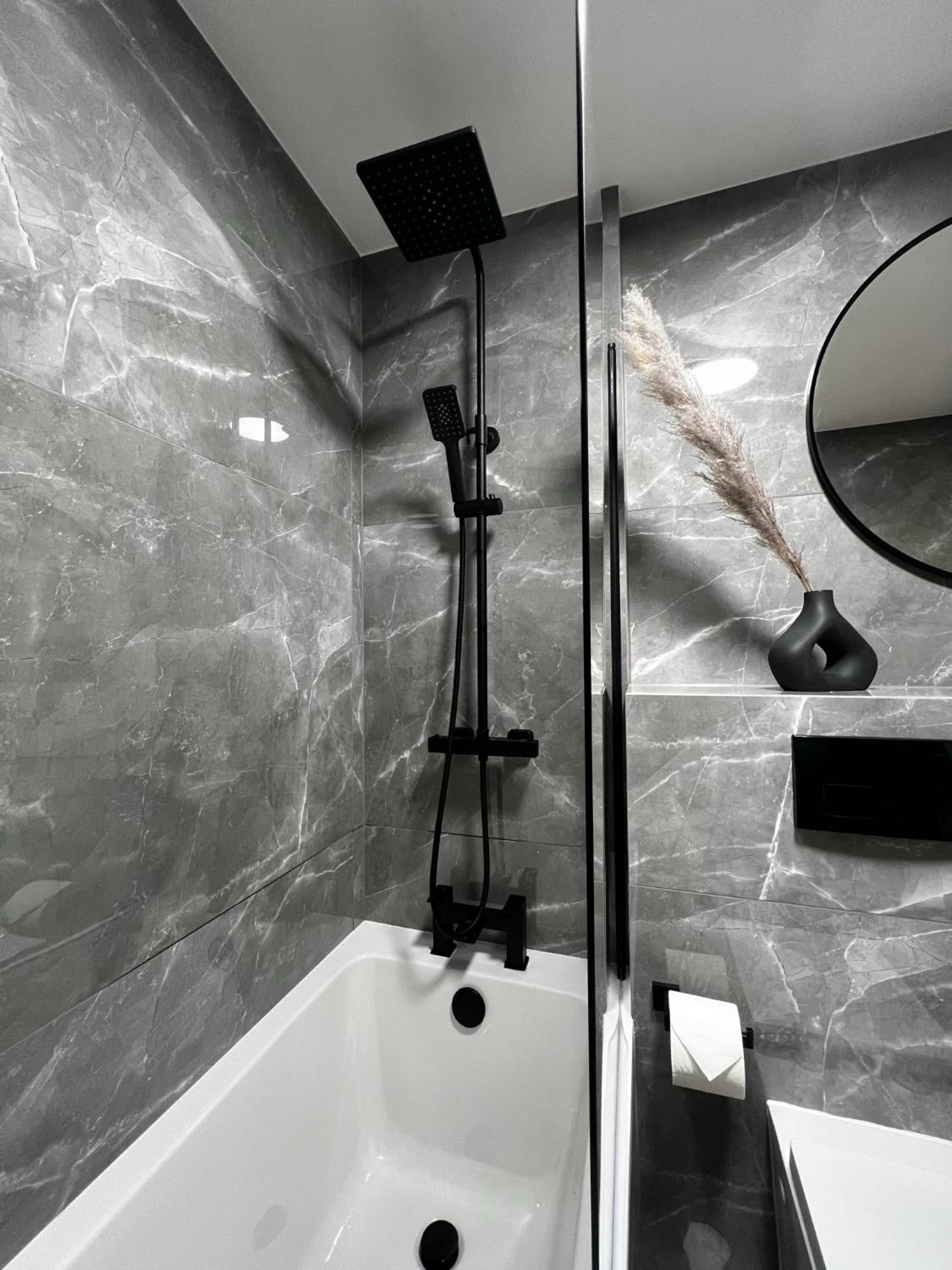 Penthouse Birmingham City View Bagian luar foto